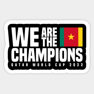 Qatar World Cup Champions 2022 - Cameroon Sticker